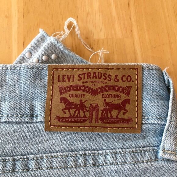 LEVI’S Straus 711 Skinny Ankle Filiforme A La Cheville Jeans EUC - Picture 3 of 14